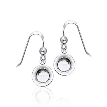 Coffee Bean Earrings TE635 - Jewelry